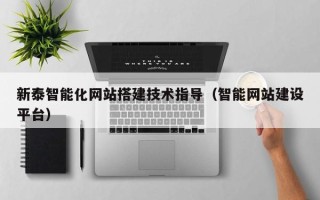 桐乡新泰智能化网站搭建技术指导（智能网站建设平台）